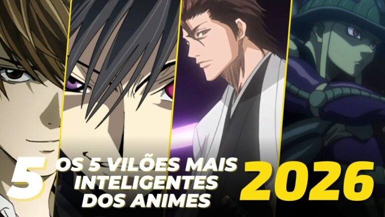 Guia Completo: Os 5 Vilões Mais Inteligentes dos Animes